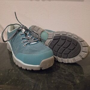 Nautilus Womens Spark EH N1070 Safety Toe Work Shoes Teal Blue Wide 9.5